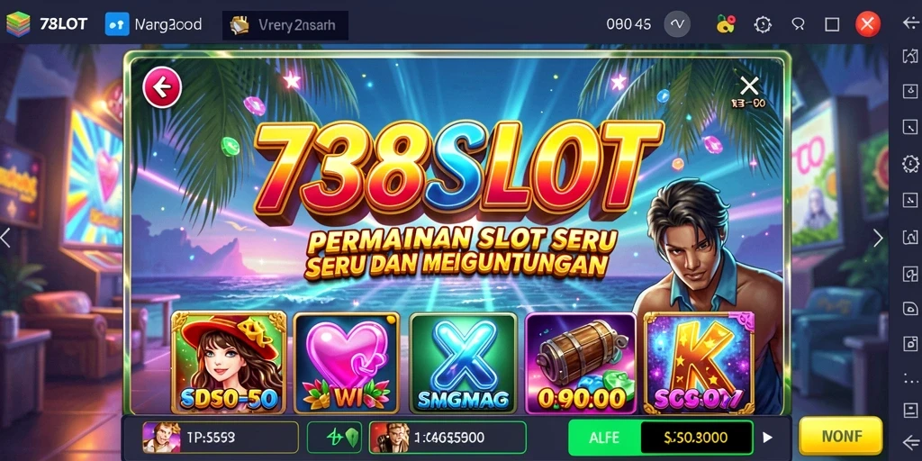 Tampilan gameplay seru dan menarik dari 738SLOT.