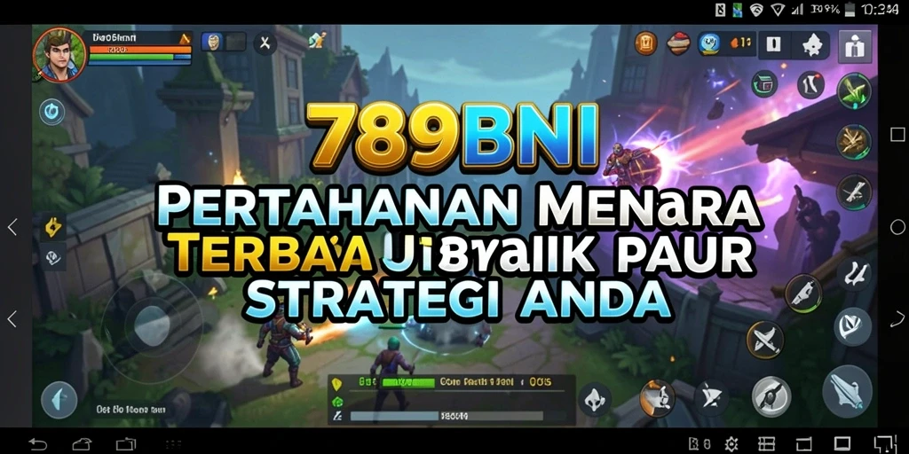 Gameplay menegangkan dari 789BNI dalam misi Tower Defense.