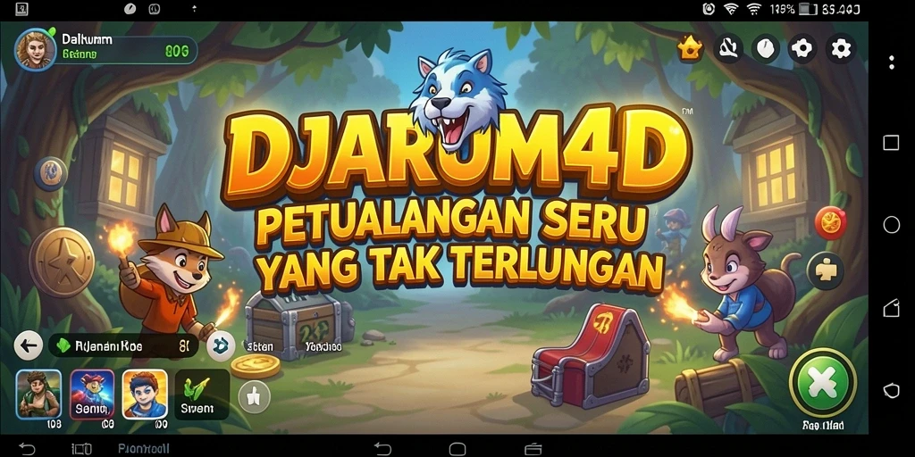 Screenshot utama DJARUM4D menampilkan permainan petualangan yang menarik.