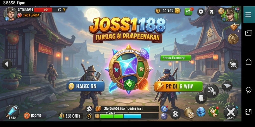 Tampilan gameplay <strong>JOSS188</strong> dengan berbagai strategi menarik dan grafis yang menawan.