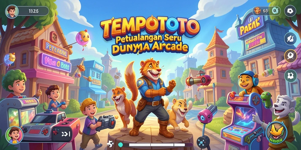 Tangkapan layar gameplay TEMPOTOTO yang seru dan menantang.